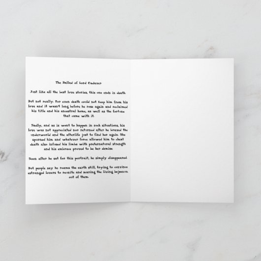 De Kaart van "Lord Cadaver" (Binnen)