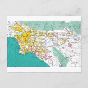 De Kaart van Los Angeles