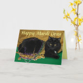 De Kaart van Mardi Gras van de ster (Gele Bloem)