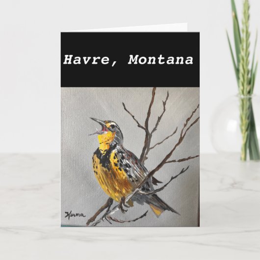 De Kaart van Meadowlark - Havre, Montana (Voorkant)