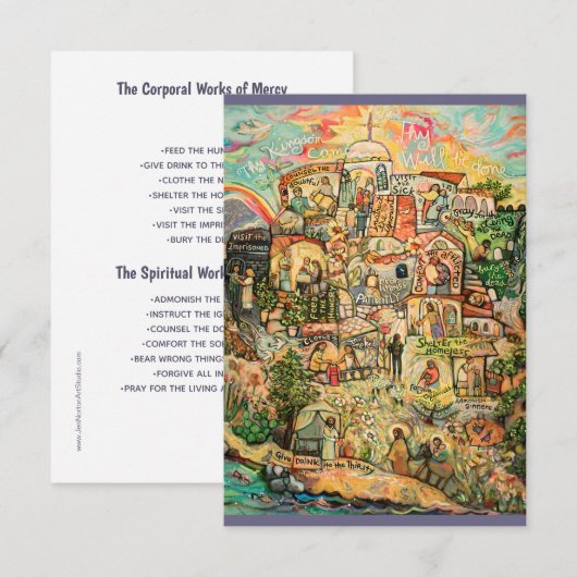 De Kaart van Mercy Prayer (Voorkant / Achterkant)