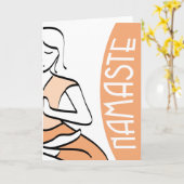 De Kaart van Namaste (Gele Bloem)