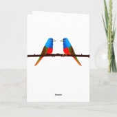 De Kaart van nieuwjaren met het Geschilderde (Achterkant)