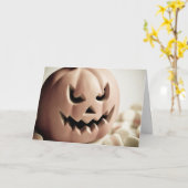 De Kaart van O'Lantern Halloween van de hefboom (Gele Bloem)