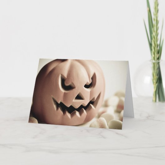 De Kaart van O'Lantern Halloween van de hefboom (Voorkant)