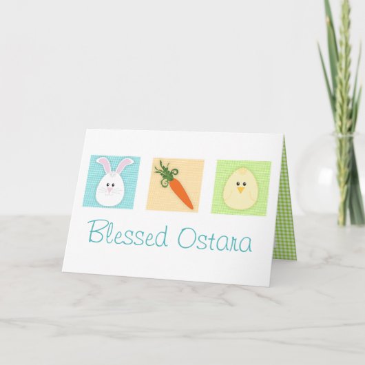De Kaart van Ostara van het Trio van Pasen (Voorkant)