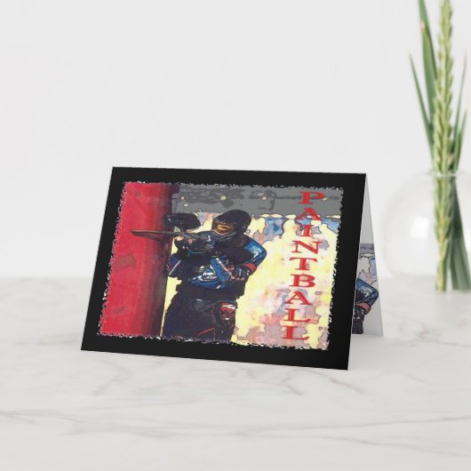 De Kaart van Paintball (Voorkant)