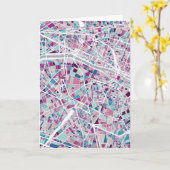 De Kaart van Parijs Frankrijk (Gele Bloem)