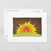 De kaart van Pasen (Voorkant / Achterkant)