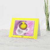 De Kaart van Pasen van Aloha (Achterkant)