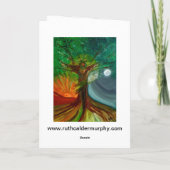 De Kaart van Pasen van de "verrijzenis" (Achterkant)