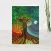 De Kaart van Pasen van de "verrijzenis" (Voorkant)