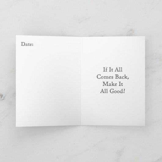 De Kaart van PedagogyGreetings: Karma (Binnen)