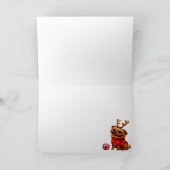 De Kaart van PuGreeting van de vakantie (Binnen)