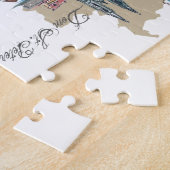 De kaart van Regensburg Duitsland Legpuzzel (Zijkant)