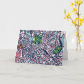 De Kaart van Rome Italië (Gele Bloem)