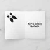 De Kaart van Samhain van de Spin van de wolf (Binnen)