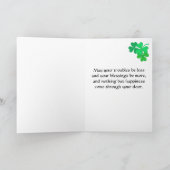 De Kaart van Sint Patrick's Fun Leprechaun (Binnen)