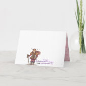 De Kaart van staaf-Doux Valentijn (Achterkant)