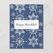 De Kaart van Starflake van de Chanoeka (Voorkant)