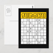 De Kaart van Sudoku (Voorkant / Achterkant)