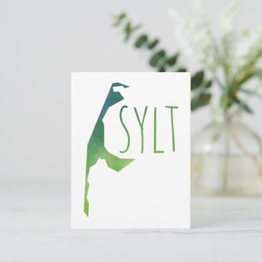 De Kaart van Sylt (Staand voorkant)