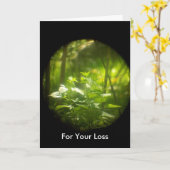 De Kaart van Sympath voor uw Verlies (Gele Bloem)