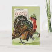 De Kaart van thanksgiving day (Voorkant)