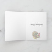 De Kaart van thanksgiving day (Binnen)