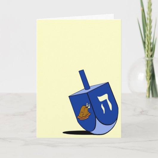 De Kaart van Turkije Dreidel (Voorkant)