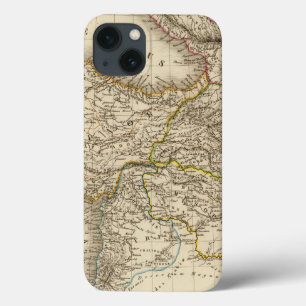 De kaart van Turkije Syrië iPhone 13 Hoesje