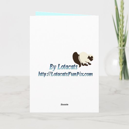 De Kaart van twee Flamingo's van Kerstmis (Achterkant)