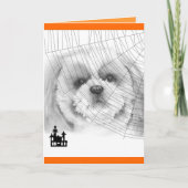 De Kaart van Tzu Halloween van Shih (Voorkant)