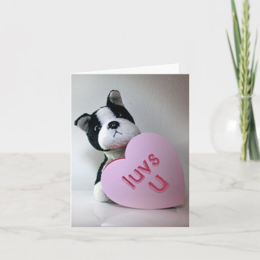 De Kaart van U van Luvs (Voorkant)