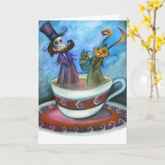 De Kaart van Unbirthday (Gele Bloem)