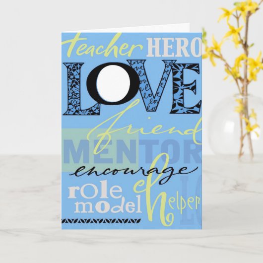 De kaart van vaderdag (Gele Bloem)