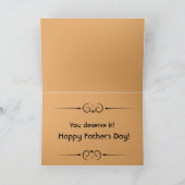 De Kaart van Vaderdag van de Duitse herder (Binnen)