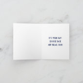 De Kaart van Vaderdag van de Eigenaars van de Boot (Binnen)