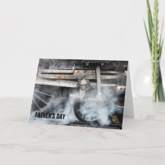 De Kaart van Vaderdag van de Motor van de stoom