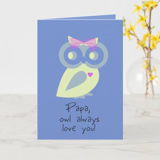 De Kaart van Vaderdag van de pa (Gele Bloem)