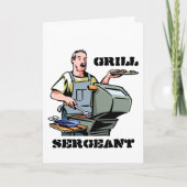 De Kaart van Vaderdag van de Sergeant van de grill (Voorkant)