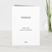 De Kaart van Vaderdag van de verduistering (Achterkant)