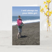 De Kaart van vaderdag van Dochter (Gele Bloem)