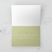 De Kaart van Vaderdag van het Meisje van de papa (Binnen)