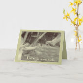 De Kaart van Vaderdag van het Meisje van de papa (Gele Bloem)