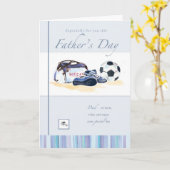 De Kaart van Vaderdag van het voetbal (Gele Bloem)