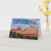 De Kaart van vaderdag voor Stepdad (Gele Bloem)