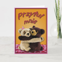 De Kaart van Valentijn in Pools