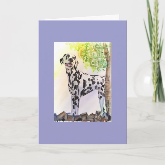 De kaart van Valentijn van de hond (Voorkant)