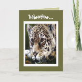 De Kaart van Valentijn van de jachtluipaard (Voorkant)